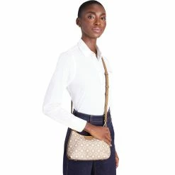 Budget 😍 Kate Spade New York Spade Flower Monogram 🧥 Coated Canvas Top Zip Crossbody 🛒 -handbags Sales Store unnamed file 1011