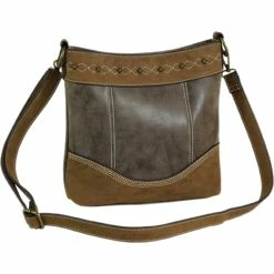 Wholesale 👍 Justin Weathered Brown Crossbody 👏