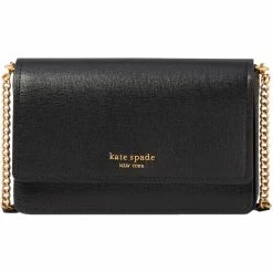 Brand new 🧨 Kate Spade New York Morgan Saffiano Leather Flap Chain Wallet ✔️