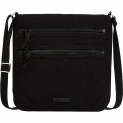 Best Sale ๐ฅ Vera Bradley Black Triple Zip Hipster โญ