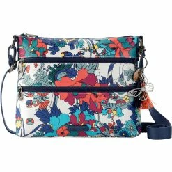 Deals โ Sakroots Artist Circle Crossbody Lake Flower Power ๐งจ