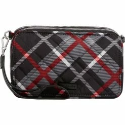 Best Sale ๐งจ Vera Bradley Paris Plaid RFID All In One Crossbody ๐