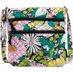 Brand new 👍 Vera Bradley Triple Zip Hipster Crossbody, Black 🔥 -handbags Sales Store unnamed file 1466