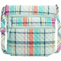 Brand new 👍 Vera Bradley Triple Zip Hipster Crossbody, Black 🔥 -handbags Sales Store unnamed file 1469