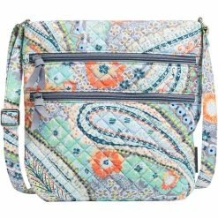 Brand new 👍 Vera Bradley Triple Zip Hipster Crossbody, Black 🔥 -handbags Sales Store unnamed file 1470