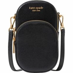 New 🛒 Kate Spade New York Morgan Saffiano Leather North South Phone Crossbody 🔥