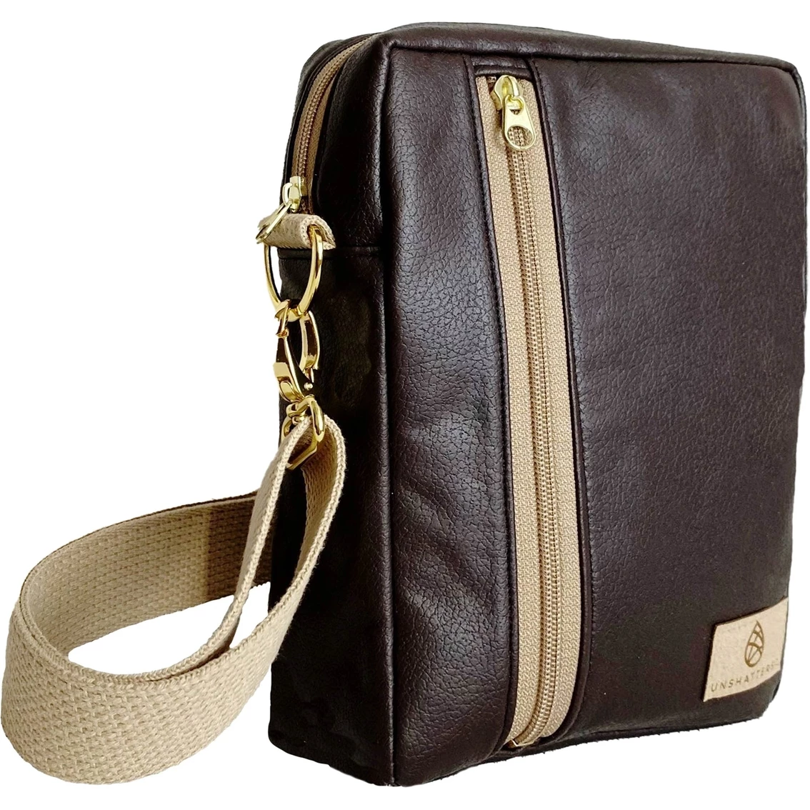 Best deal 👍 Unshattered Upcycled Vegan Leather Errand Bag 💯 1 Best deal 👍 Unshattered Upcycled Vegan Leather Errand Bag 💯