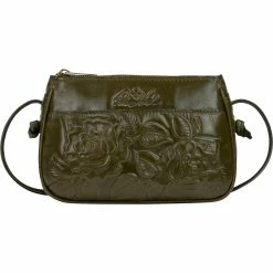 Buy ๐ Patricia Nash Bacoli Rose Tooled Crossbody ๐