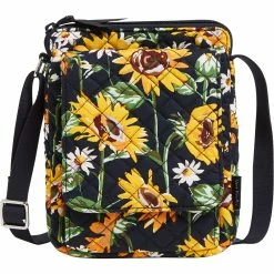 Outlet ⭐ Vera Bradley Sunflowers RFID Mini Hipster Crossbody 🌟