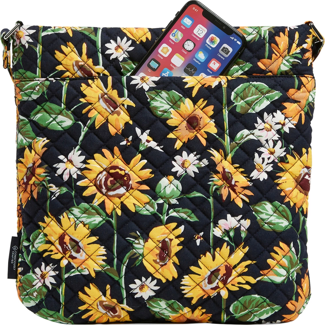 Deals ๐ฅ Vera Bradley Sunflowers Recycled Cotton Triple Zip Hipster ๐ 2 Deals ๐ฅ Vera Bradley Sunflowers Recycled Cotton Triple Zip Hipster ๐ - Image 2