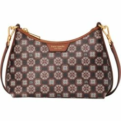 Cheap 👍 Kate Spade New York Spade Flower Monogram 🧥 Coated Canvas Top Zip Crossbody 😉