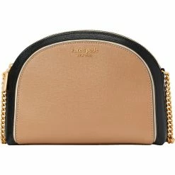 Budget 😉 Kate Spade New York Morgan Colorblock Saffiano Leather Double Zip Dome Crossbody 👍