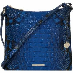Best Sale 🔔 Brahmin Blue Viper Ombre Melbourne Katie Crossbody 😀
