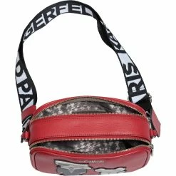 Deals 🎁 Karl Lagerfeld Maybelle Crossbody, Crimson ⌛ -handbags Sales Store unnamed file 251