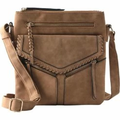 Top 10 😉 Violet Ray Tammi Whipstitched Flap Crossbody 🎉