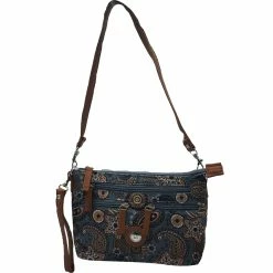 Top 10 🥰 Stone Mountain Quilted 4 In 1 Convertible Crossbody, Crazy Paisley Print Grey 😀