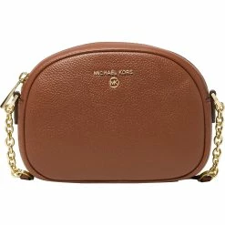 New ❤️ Michael Kors Jet Set Charm Small Oval Camera Crossbody 😀