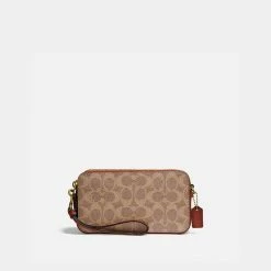 Discount 👍 COACH Colorblock 🧥 Coated Canvas Signature Kira Crossbody ⭐