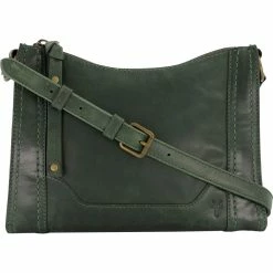 Best Pirce 🌟 Frye Melissa Leather Zip Crossbody 🛒