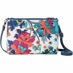 Brand new โค๏ธ Sakroots Artist Circle Mini Crossbody Lake Flower Power ๐ฏ