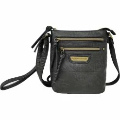 Best reviews of ❤️ Stone Mountain Embossed Smokey North South 3 In 1 Crossbody 🎁