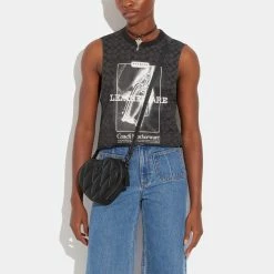 Hot Sale 😉 COACH Quilted Leather Heart Crossbody, Black ✨ -handbags Sales Store unnamed file 609