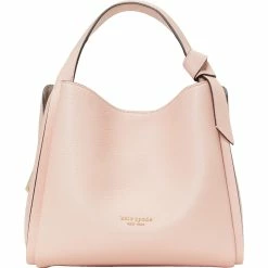 Outlet ⌛ Kate Spade New York Knott Pebbled Leather Medium Crossbody Tote 🔔