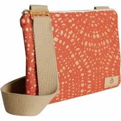 Top 10 🥰 Unshattered Upcycled Dotted Orange Crossbody 🌟