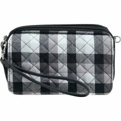 Best deal 🎉 Vera Bradley Kingbird Plaid RFID All In One Crossbody 👏